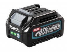 makita akkumulátor xgt 40vmax/2,5ah bl4025 (191b36-3)