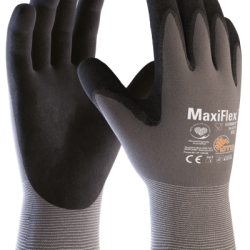 atg védőkesztyű maxiflex ultimate l/9 42-874 szürke/fekete