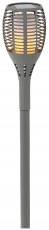 napelemes kerti lámpa fáklya láng effekttel 56cm led 2db/cs entac