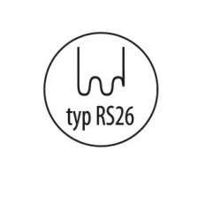 dedra műanyag tűzőgép kapocs rs26 0,6mm ded75274 100db/cs