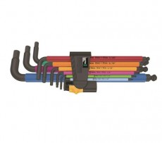 wera l-kulcs készlet multicolor 950/9 hex-plus imperial 2 fekete (05022640001)