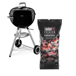 weber grill faszenes classic kettle + ajándék faszén 1241304 + 17826