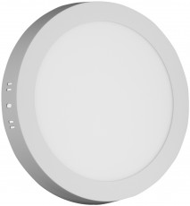 avide mennyezeti lámpa 18w 6400k led kerek alu