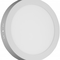avide mennyezeti lámpa 18w 6400k led kerek alu