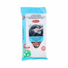 nedves törlőkendő 20db/cs belső felületekre vanilia