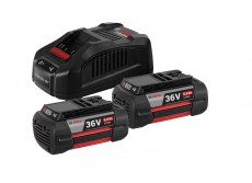 bosch gba 36v 2 x 6,0 ah akku + gal 3680 cv t. 1600a00l1u