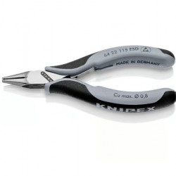 knipex eleketronikai homlokcsípőfogó 115mm 64 22 115 esd  vágási él hossz 3mm