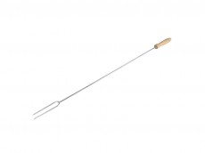 grill nyárs hegyes 2villás 77cm/11cm