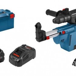 bosch gbh 18v-26f+gde 18v-16 2x5.5 ah l-boxx 061191000g