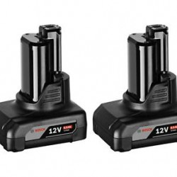 bosch 2 x gba 12v 6.0ah akkumulátor 1600a00x7m