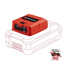 einhell tc-cp 18 li usb a/c-solo usb akku adapter (4514148)