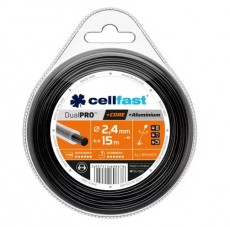cellfast damil 2,4mmx15m kör 35-063 dual pro