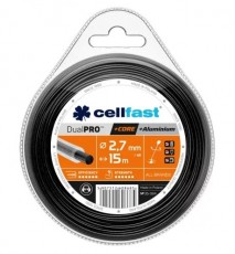 cellfast damil 2,7mmx15m kör 35-064 dual pro