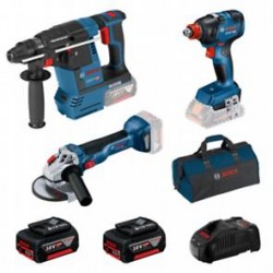 bosch szerszámgép szett (gbh 18v-26 gdx 18v-200) 0615990n21 (gws 18v-10)