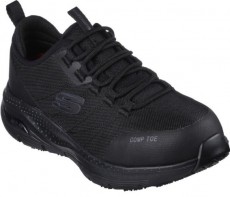 skechers munkavédelmi cipő arch fit 36 fekete