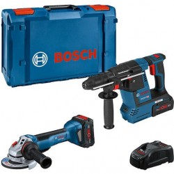 bosch akkus sarokcsiszoló 18v-gws+gbh+2x5.5ah 0615990n33