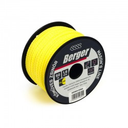berger fonott kőműves zsinór pp1,6mm/50m fluoreszkáló sárga