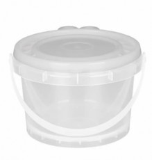 vödör   1,2l rápattanó fedéllel színes fedél