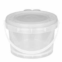 vödör   1,2l rápattanó fedéllel színes fedél