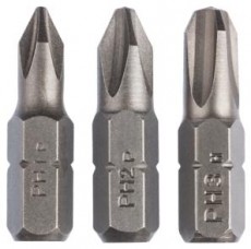 bosch bit készlet 25mm, standard (3) ph1,2,3 2609255964
