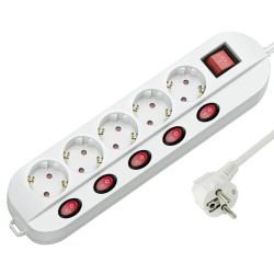 technik professional elosztó fali 5-ös/1,5m tp5+1