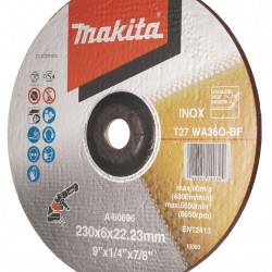 makita tisztítókorong 230x6,0 a-80896 inox
