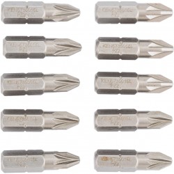 kennedy no.2x25mm pozidriv screwdriverbit 1/4