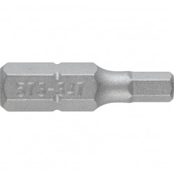 kennedy 4.0mm x 25mm screwdriver bit 1/4