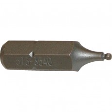 kennedy 2.5mm ball point hex bit x 25mm1/4