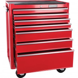 kennedy pro piros 7 fiókos görgős szerszámszekény ken5945580k