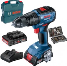 bosch ütve-csavarozó gsb 18v-50 + 41 acc 2x2ah 0615990m8k