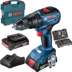 bosch ütve-csavarozó gsb 18v-50 + 41 acc 2x2ah 0615990m8k