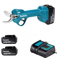 makita akkus metszőolló dup181sf2 2x3,0a akku+dc18sd töltő