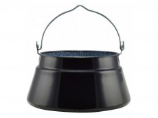 bogrács zománcozott 15l 4.012 préselt