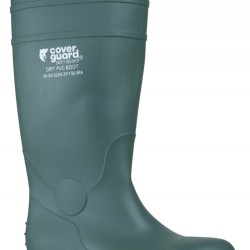 coverguard munkavédelmi csizma zöld dry pvc sra s5/ 44