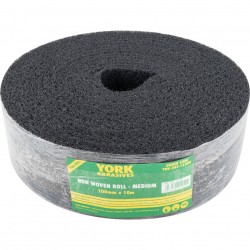 york 100mmx10m rost csiszolótekercs közepes/fekete yrk2451620k