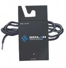 declan munkavédelmi cipőfűző 125cm sötétkék-fehér