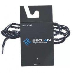 declan munkavédelmi cipőfűző 125cm sötétkék-fehér