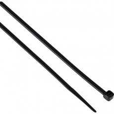 edison fekete kábelkötegelő 3.6x300mm (pk-100) edi5150120k