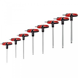 yato gömbfejű imbusz t-kulcs készlet 8 részes yt-05597