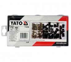 yato kerosszéria csavar és alátét készlet  170 részes yt-06780