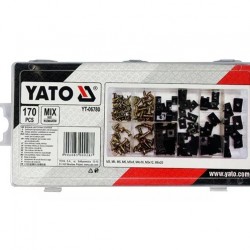 yato kerosszéria csavar és alátét készlet  170 részes yt-06780