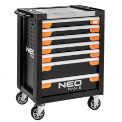 neo tools prémium műheléykocsi 7 fiókkal 810x465x980mm szerszámkocsi 84-220