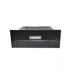 postaláda antracit beépíthető 12x32x26-48c