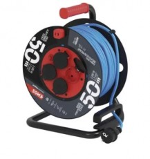 emos kábeldob  50 m 4 alj.x1,5mm ip44 p08650w (1928745000) fagyálló/kék