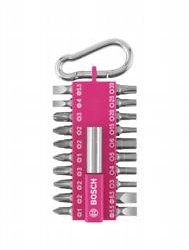 bosch bitkészlet rózsaszín 21 részes 2607002821