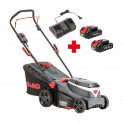 al-ko akkus fűnyíró 2db 2,5ah akkuval és töltővel 34.6 li comfort set (114170)