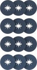 bosch pro fibertárcsa készlet 125mm 12 részes 2607012055