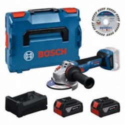 bosch akkus sarokcsiszoló 18v gws + 2x 5.0ah + 0615a500e6