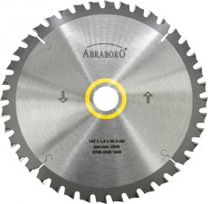 abraboro körfűrészlap 165x1,6x20 tct 40 (070846401650)